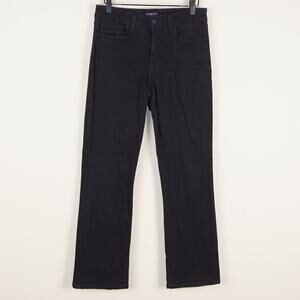 NYDJ Barbara Bootcut Black Stretch Lift Tuck Jeans Womens Sz 8